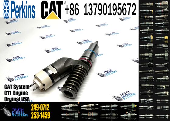 C11 Fuel Injector 249-0712 2490712 10R3147 10R-3147 for Parts 14M, 725, 730, 966H, C11, R1600H, R1700G, RM-300