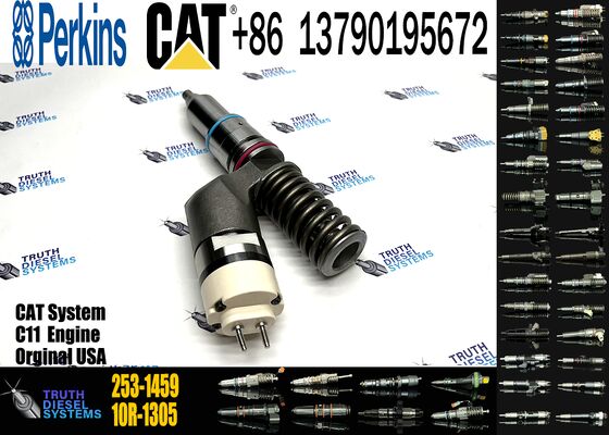 C11 C-aterpillar Excavator Diesel Engine Parts New Fuel Injector 10R-1305 249-0708 10R-3147 253-1459
