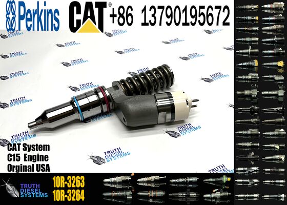 Fuel Injector 244-7716 249-0709 10R-1273 10R-9236 253-0614 10R-3263 253-0615 10R-3264 Fits for C15 Engine Excavator Truck Parts