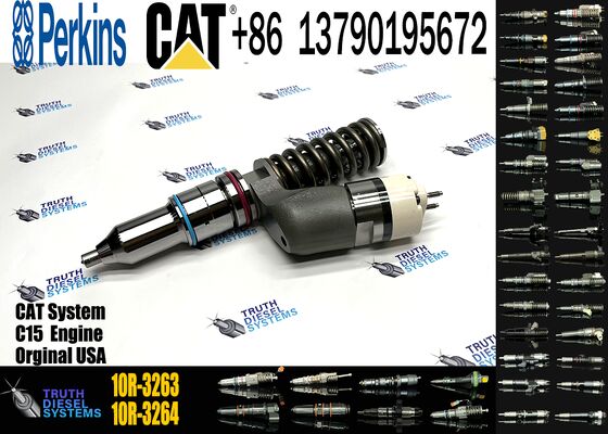 Fuel Injector 244-7716 249-0709 10R-1273 10R-9236 253-0614 10R-3263 253-0615 10R-3264 Fits for C15 Engine Excavator Truck Parts