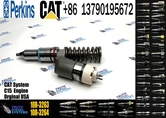 Fuel Injector 244-7716 249-0709 10R-1273 10R-9236 253-0614 10R-3263 253-0615 10R-3264 Fits for C15 Engine Excavator Truck Parts