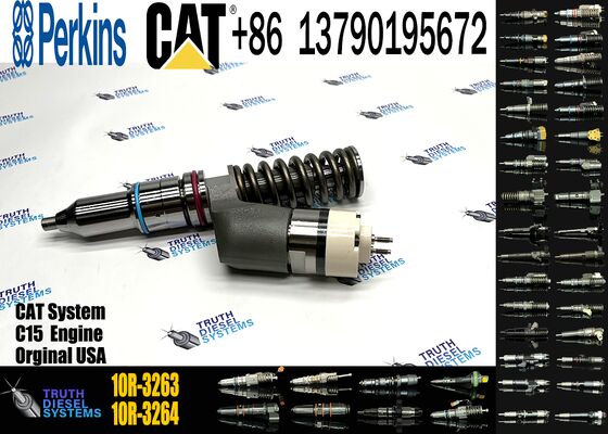 Fuel Injector 244-7716 249-0709 10R-1273 10R-9236 253-0614 10R-3263 253-0615 10R-3264 Fits for C15 Engine Excavator Truck Parts