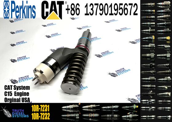 Fuel Injector 253-0618 10R-2772 276-8307 10R-7231 291-5911 10R-7230 Fits for C18 Engine Excavator Truck Parts