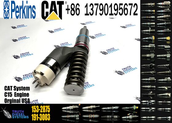 for Common Rail Diesel Fuel Injector 153-2875 211-3025 10R-0955 244-7716 C15 C18 Construction Machinery Parts