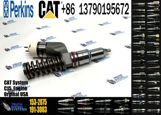 for Common Rail Diesel Fuel Injector 153-2875 211-3025 10R-0955 244-7716 C15 C18 Construction Machinery Parts
