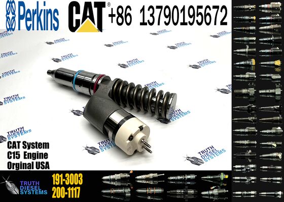 Diesel Fuel Injector 191-3003 1913003 Fuel Injector Pump 200-1117 2001117 Spare Parts C11 C13 C15 Fuel Injectors for Cat Spares