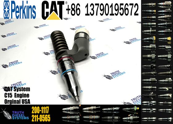 Diesel Fuel Injector 200-1117 2001117 for C-aterpillar Cat C15 C18 Engine 3406e 390d L Track Excavators
