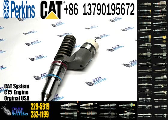 C15 Diesel Engine Parts Fuel Injecto10R-7229 229-5919 211-3027 232-1199for CAT C-aterpillar Construction Machinery