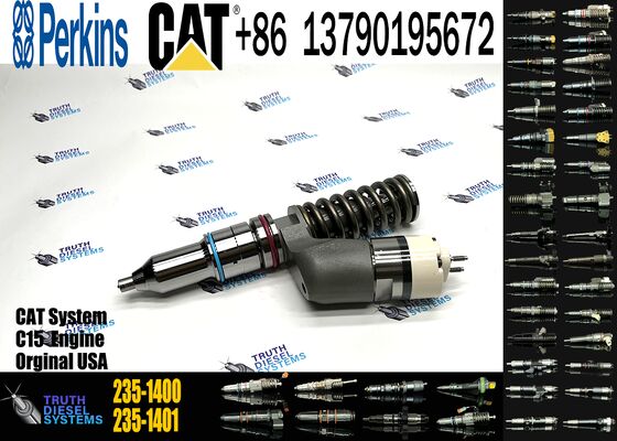 New 211-3023 235-1401 235-1403 235-1400 Common Rail Fuel Injector for C15 C18 C27 C32 3406E Excavator Diesel Type