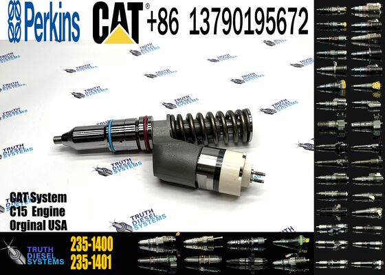 New 211-3023 235-1401 235-1403 235-1400 Common Rail Fuel Injector for C15 C18 C27 C32 3406E Excavator Diesel Type