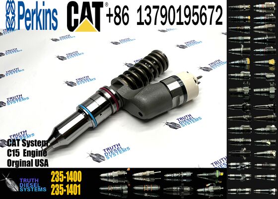 New 211-3023 235-1401 235-1403 235-1400 Common Rail Fuel Injector for C15 C18 C27 C32 3406E Excavator Diesel Type
