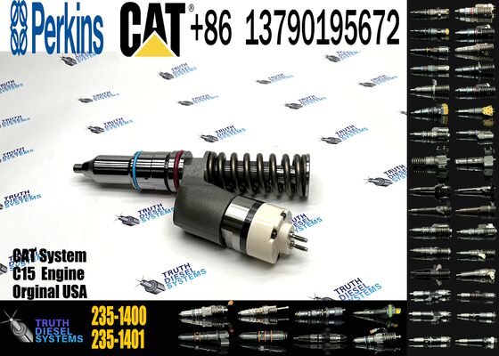 New 211-3023 235-1401 235-1403 235-1400 Common Rail Fuel Injector for C15 C18 C27 C32 3406E Excavator Diesel Type