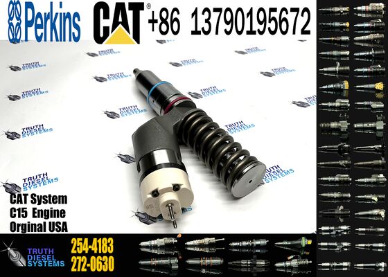Truck Engine Parts Common Rail Diesel Fuel Injector 254-4183 2544183 for C15 C18