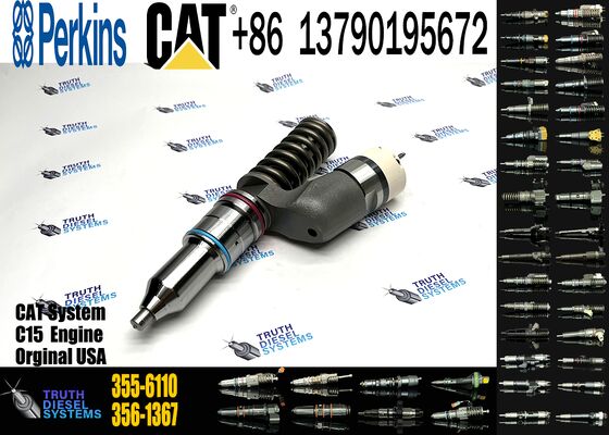 High Quality C15 Diesel Fuel Injector 355-6110 356-1367 374-0750 CH11945 3556110 3561367 3740750