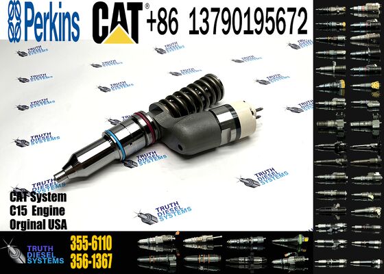 High Quality C15 Diesel Fuel Injector 355-6110 356-1367 374-0750 CH11945 3556110 3561367 3740750