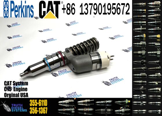 High Quality C15 Diesel Fuel Injector 355-6110 356-1367 374-0750 CH11945 3556110 3561367 3740750