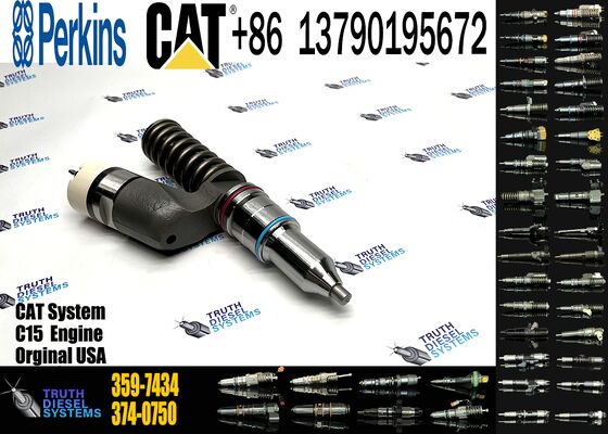 Huida C15/C18 Engine Fuel Injector 359-7434 374-0751 211-3024 with Genuine Packing