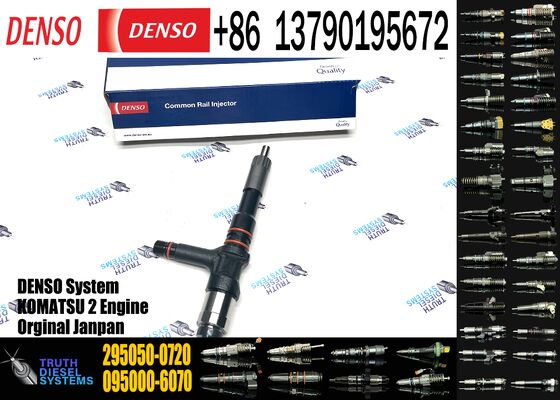 Wholesale Fast Shipping Fuel Injector 6252-11-3100 6252 11 3100 295050-0720 095000-0720 for PC400-10 PC450LC-10 PC490-10 PC490LC