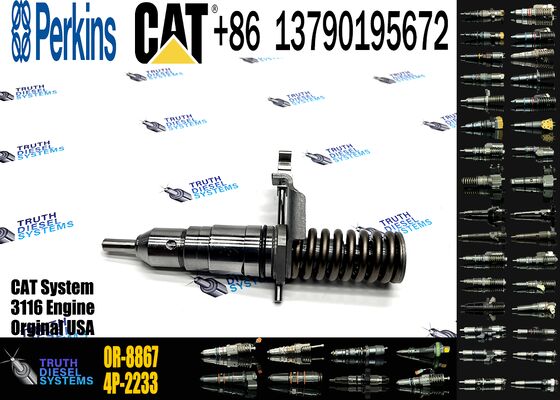 0R-8867 7E-7607 0R-3389 0R-3580 Diesel Engine Fuel Injector For Ccaterpillar CAT 3116 200B 320B 322B 325B 446B Excavator Truck