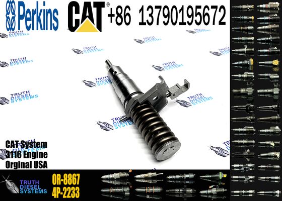 0R-8867 7E-7607 0R-3389 0R-3580 Diesel Engine Fuel Injector For Ccaterpillar CAT 3116 200B 320B 322B 325B 446B Excavator Truck