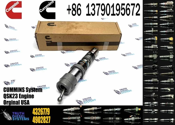 4928260 για την εταιρεία Cummins Truck Diesel Common Rail Fuel Injector Αυτοκινητοκινητήριων εξαρτημάτων 4317224 4326779 4902827 QSX15 ISX15